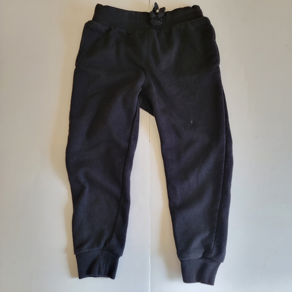 💚5/$20💚Children's Place Boy's Black Jogger Pants Size Small 5/6